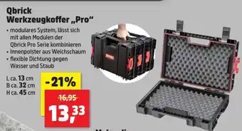 Thomas Philipps Qbrick Werkzeugkoffer,,Pro" Angebot