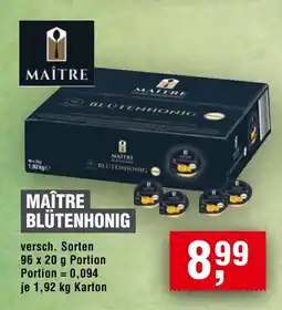 Handelshof MAÎTRE BLÜTENHONIG Angebot