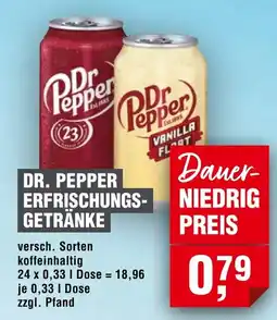 Handelshof DR. PEPPER ERFRISCHUNGS- GETRÄNKE Angebot