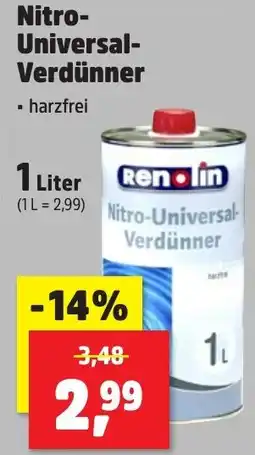 Thomas Philipps Nitro- Universal- Verdünner Angebot