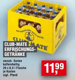 Handelshof CLUB-MATE ERFRISCHUNGSGETRÄNKE Angebot