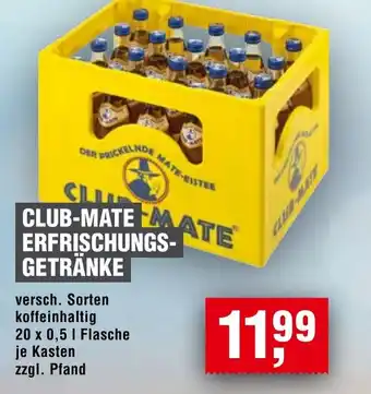 Handelshof CLUB-MATE ERFRISCHUNGSGETRÄNKE Angebot