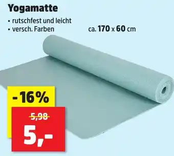 Thomas Philipps Yogamatte Angebot