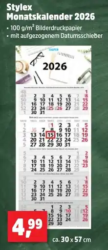 Thomas Philipps Stylex Monatskalender 2026 Angebot