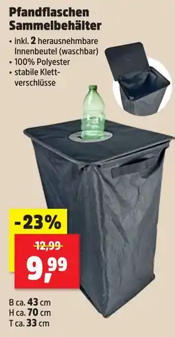 Thomas Philipps Pfandflaschen Sammelbehälter Angebot