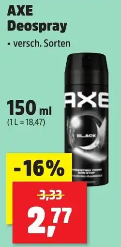 Thomas Philipps AXE Deospray Angebot