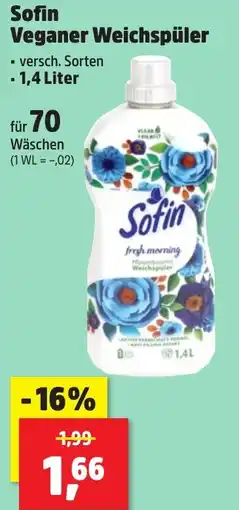 Thomas Philipps Sofin Veganer Weichspüler Angebot