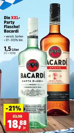 Thomas Philipps Die XXL- Party Flasche! Bacardi Angebot