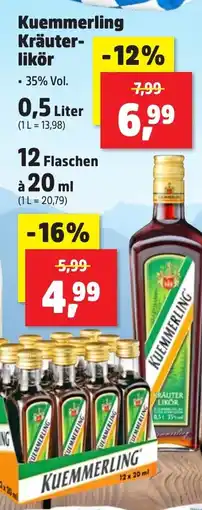 Thomas Philipps Kuemmerling Kräuter- likör Angebot