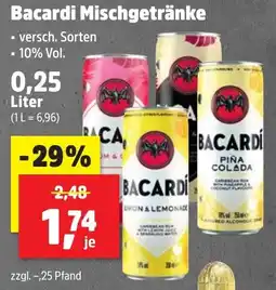 Thomas Philipps Bacardi Mischgetränke Angebot