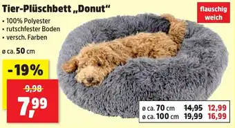 Thomas Philipps Tier-Plüschbett,,Donut" Angebot
