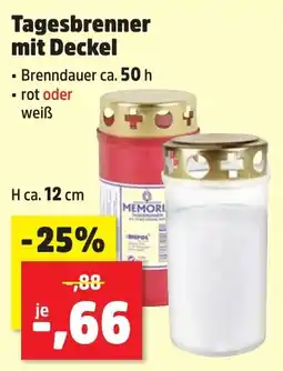 Thomas Philipps Tagesbrenner mit Deckel Angebot