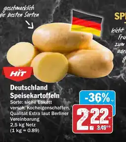 AEZ Deutschland Speisekartoffeln Angebot
