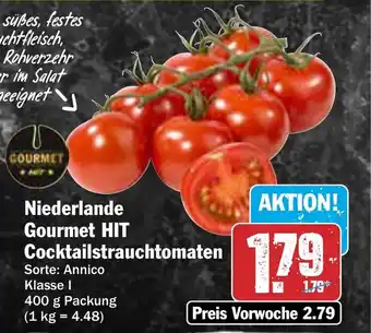 AEZ Niederlande Gourmet HIT Cocktailstrauchtomaten Angebot