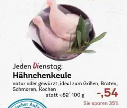 AEZ Jeden Dienstag Hähnchenkeule Angebot