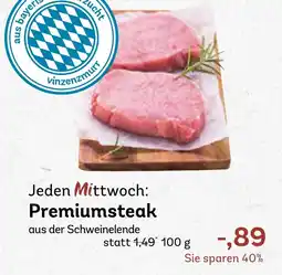 AEZ Jeden Mittwoch Premiumsteak Angebot