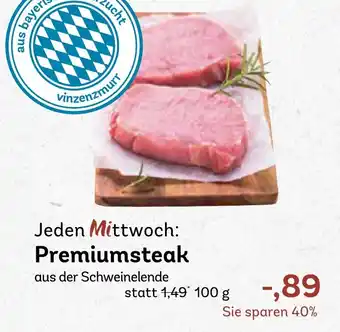 AEZ Jeden Mittwoch Premiumsteak Angebot