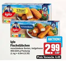 AEZ iglo Fischstäbchen Angebot
