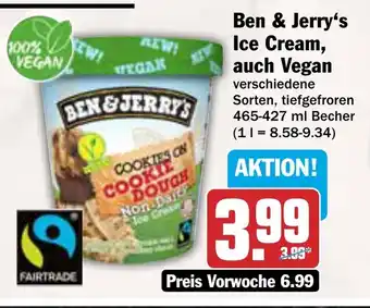 AEZ Ben & Jerry's Ice Cream, auch Vegan Angebot