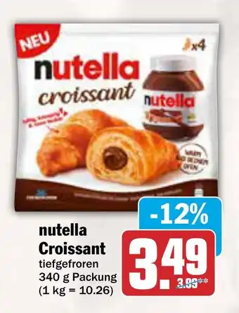 AEZ nutella Croissant Angebot