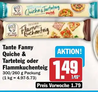 AEZ Tante Fanny Quiche & Tarteteig oder Flammkuchenteig Angebot