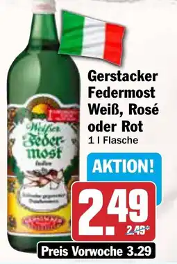 AEZ Gerstacker Federmost Weiß, Rosé Welker oder Rot Angebot