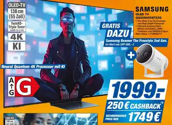 Expert SAMSUNG OLED TV GQ55S95FATXZG Angebot