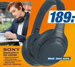 Expert SONY Bügelkopfhörer WH-1000XM4 Angebot