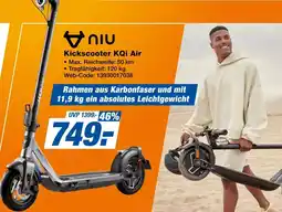 Expert Niu Kickscooter KQi Air Angebot