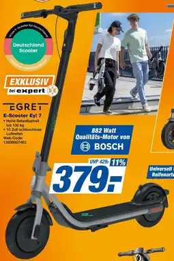 Expert EGRET E-Scooter Ey! 7 Angebot