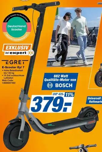Expert EGRET E-Scooter Ey! 7 Angebot