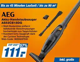 Expert AEG Akku-Handstaubsauger AS52CB18DG Angebot