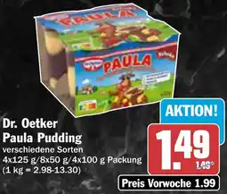 AEZ Dr. Oetker Paula Pudding Angebot