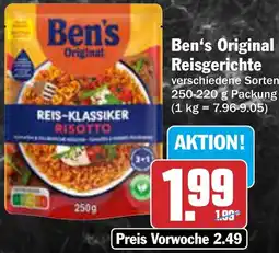 AEZ Ben's Original Reisgerichte Angebot