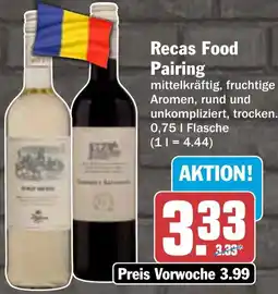 AEZ Recas Food Pairing Angebot