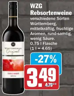 AEZ WZG Rebsortenweine Angebot