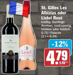 AEZ St. Gilles Les Albizias oder Listel Rosé Angebot