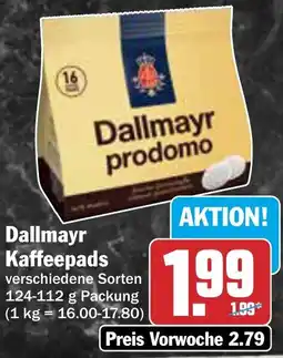 AEZ Dallmayr Kaffeepads Angebot