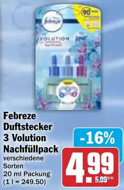 AEZ Febreze Duftstecker 3 Volution Nachfüllpack Angebot