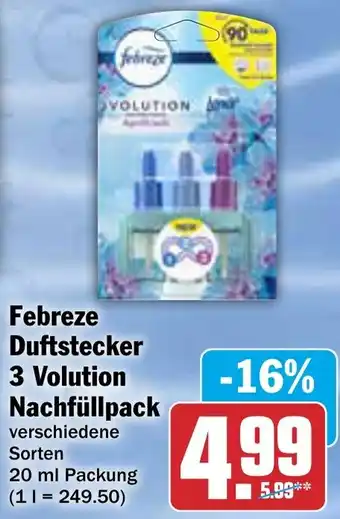 AEZ Febreze Duftstecker 3 Volution Nachfüllpack Angebot