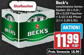 AEZ Beck's Angebot