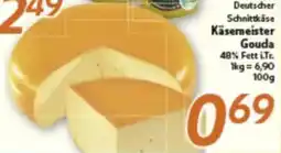 inkoop Deutscher Schnittkäse Käsemeister Gouda Angebot