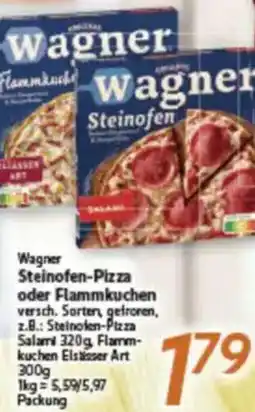 inkoop Wagner Steinofen-Pizza oder Flammkuchen Angebot