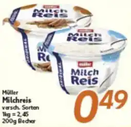 inkoop Müller Milchreis Angebot