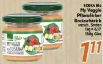 inkoop EDEKA Bio My Veggie Pflanzlicher Angebot