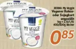 inkoop EDEKA My Veggie Veganer Kokos- oder Sojaghurt Angebot