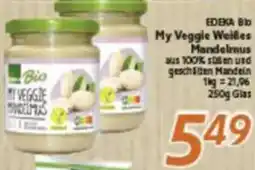 inkoop EDEKA Bio My Veggie Weißes Mandelmus Angebot