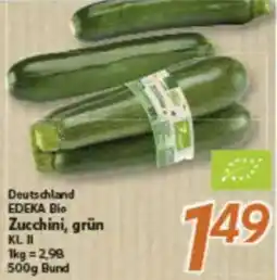 inkoop Deutschland EDEKA Bio Zucchini, grün Angebot