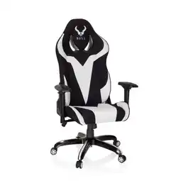 Netto Marken-Discount hjh OFFICE Gamingstuhl PROMOTER II Stoff mit Armlehnen (höhenverstellbar) Angebot