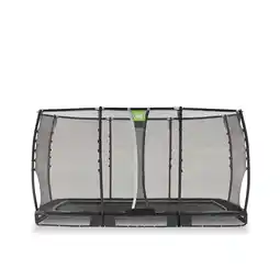 Netto Marken-Discount EXIT Allure Premium Bodentrampolin 214x366cm - schwarz Angebot